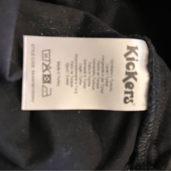 Kickers-Shirt with zip front Size Small - Picture 5 of 5